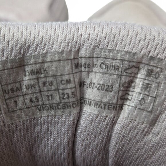 Vionic 23Walk Lilac Sneakers Women's Chunky Style Walk Shoes Plantar Fasciitis 7 - Picture 8 of 8